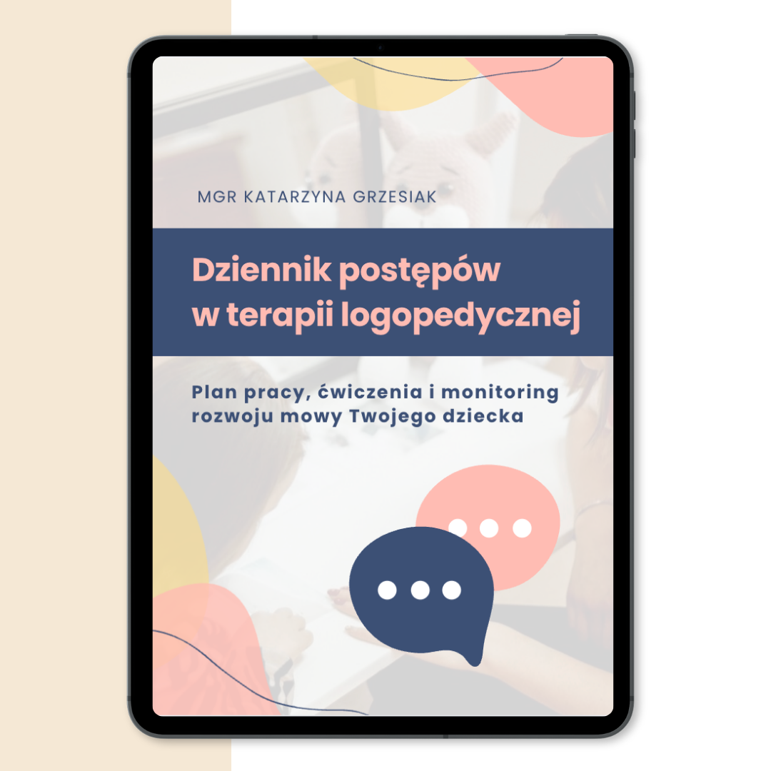 Dziennik postępów w terapii logopedycznej